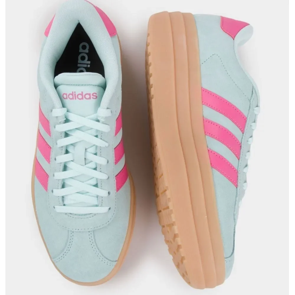 ADIDAS VL Court Bold Womens Platform Shoes! - Picture 3 of 5